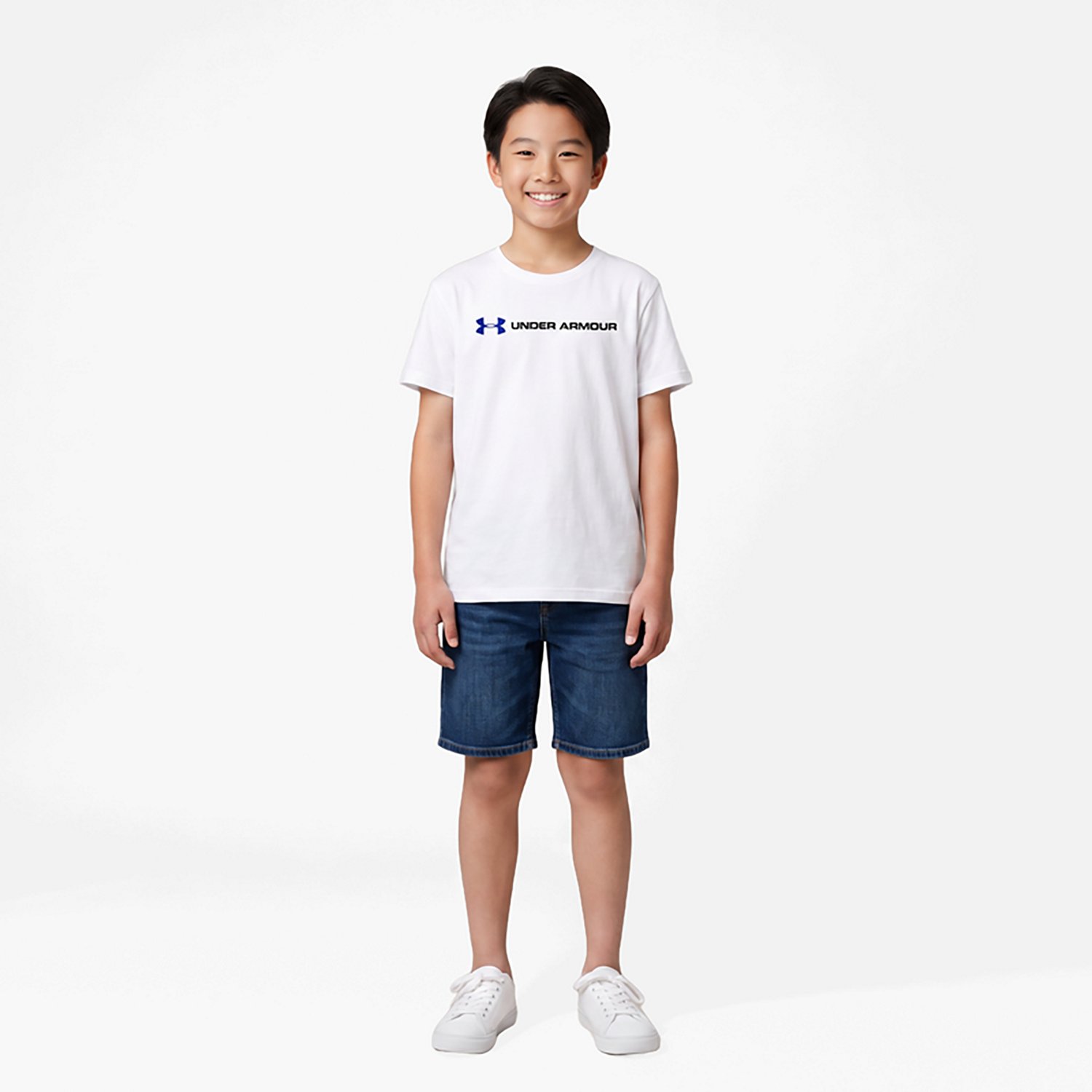 Under Armour Boys' Logo Wordmark T-shirt