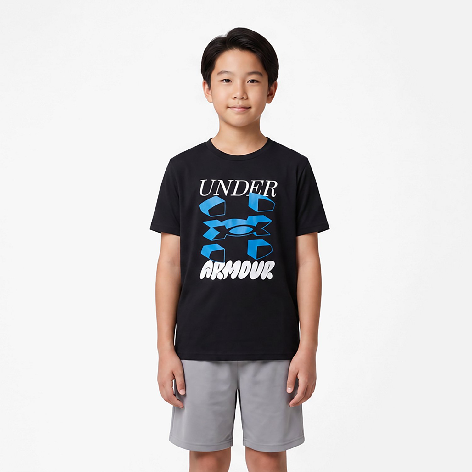 Under Armour Boys' Split Big Logo T-shirt