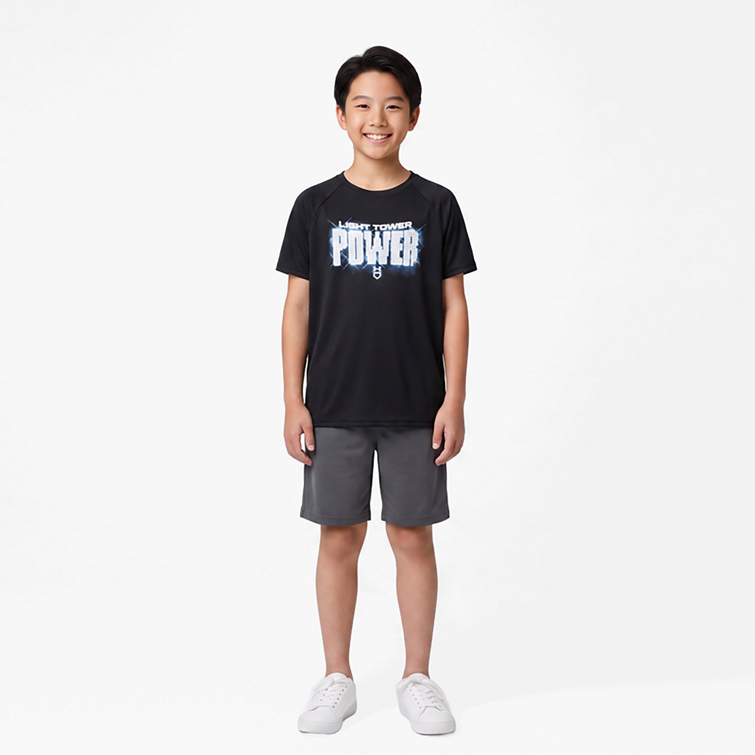 Under Armour Boys' UA Tech Baseball Light Tower Power T-shirt