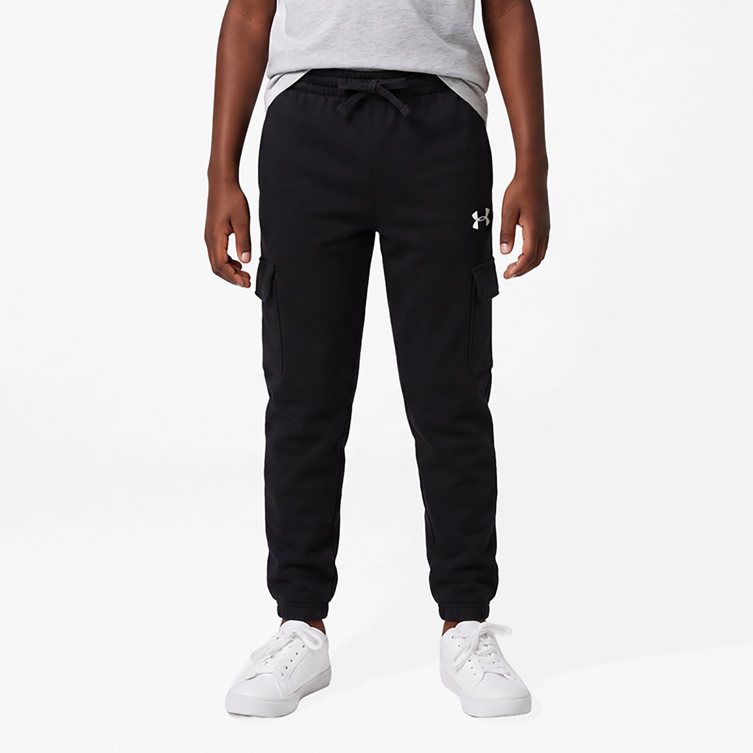 Under Armour Boys' Rival Fleece Cargo Joggers - view number 2