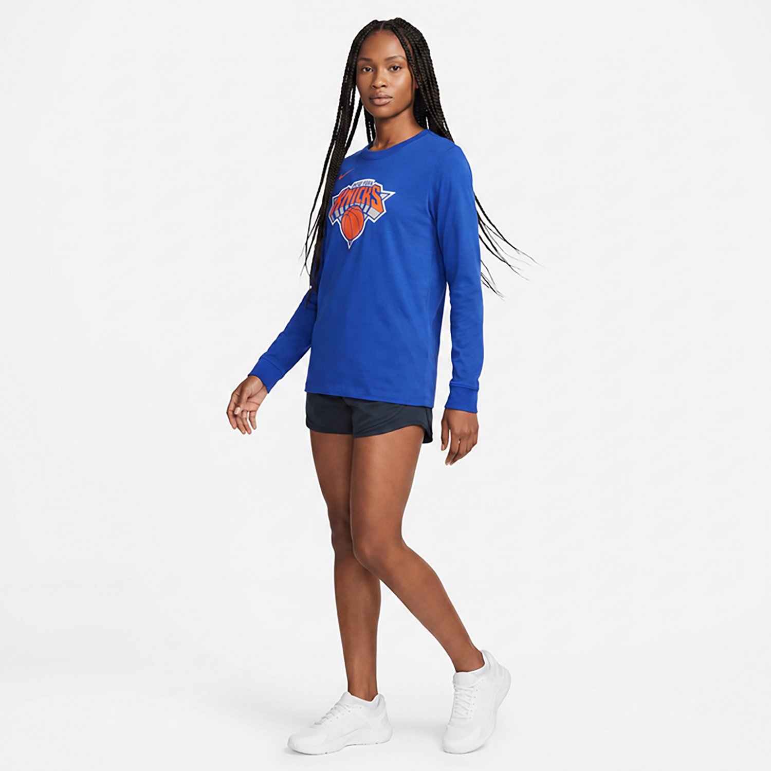 Nike New York Knicks Core Long Sleeve T-Shirt