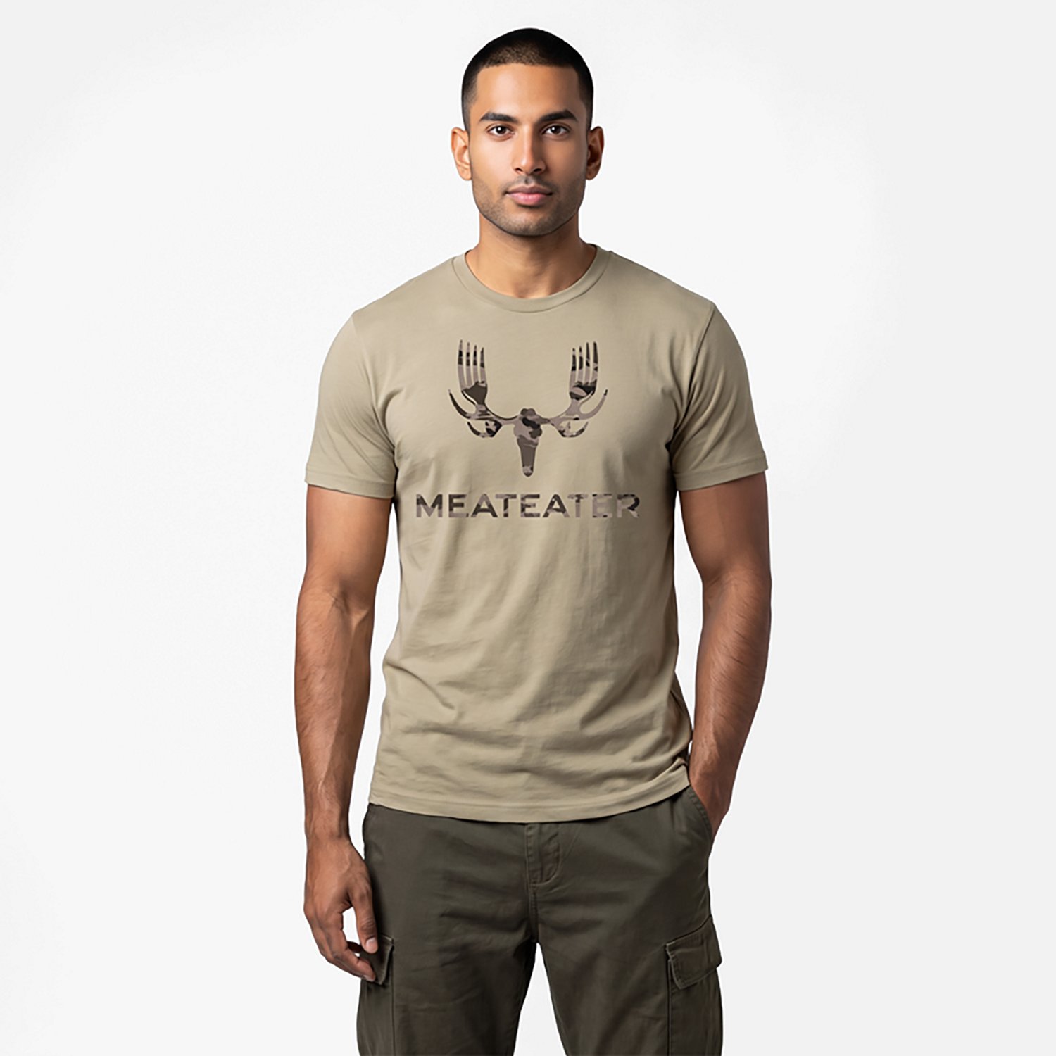 MEATEATER Men's Camo Forks Graphic T-shirt