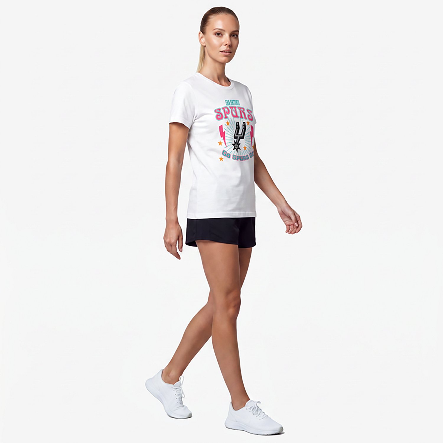 Stadium Essentials San Antonio Spurs The Road Intro Short Sleeve T-shirt