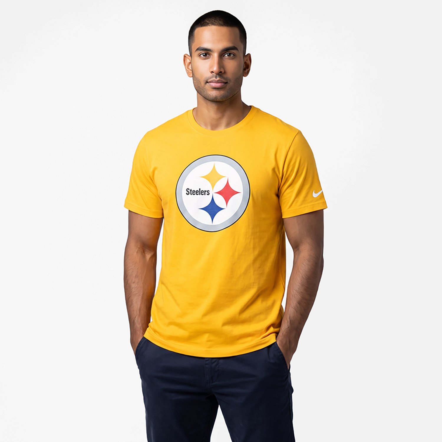 Nike Men's Pittsburgh Steelers Essential Logo Graphic T-shirt