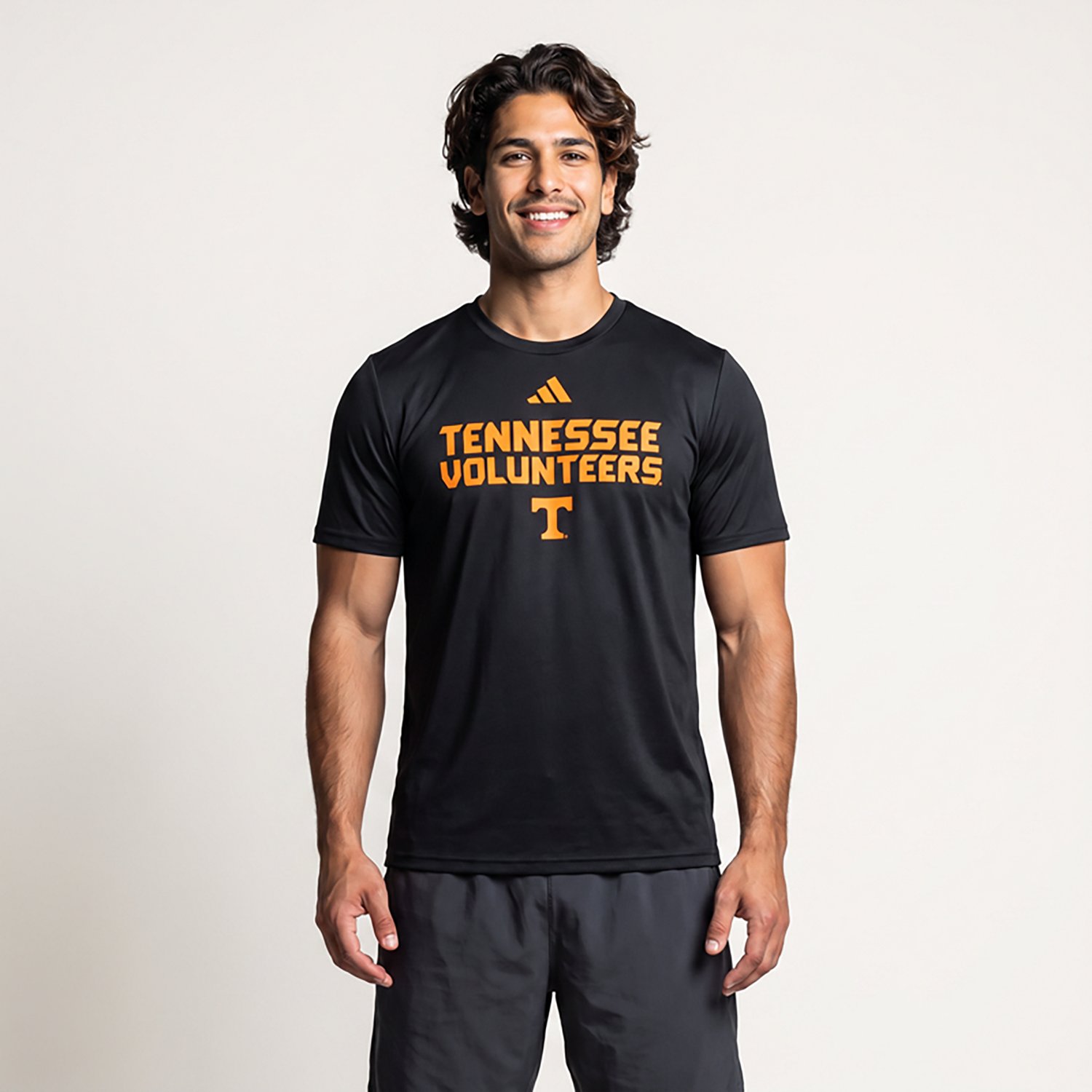 adidas Tennessee Volunteers Wordmark Poly T-Shirt