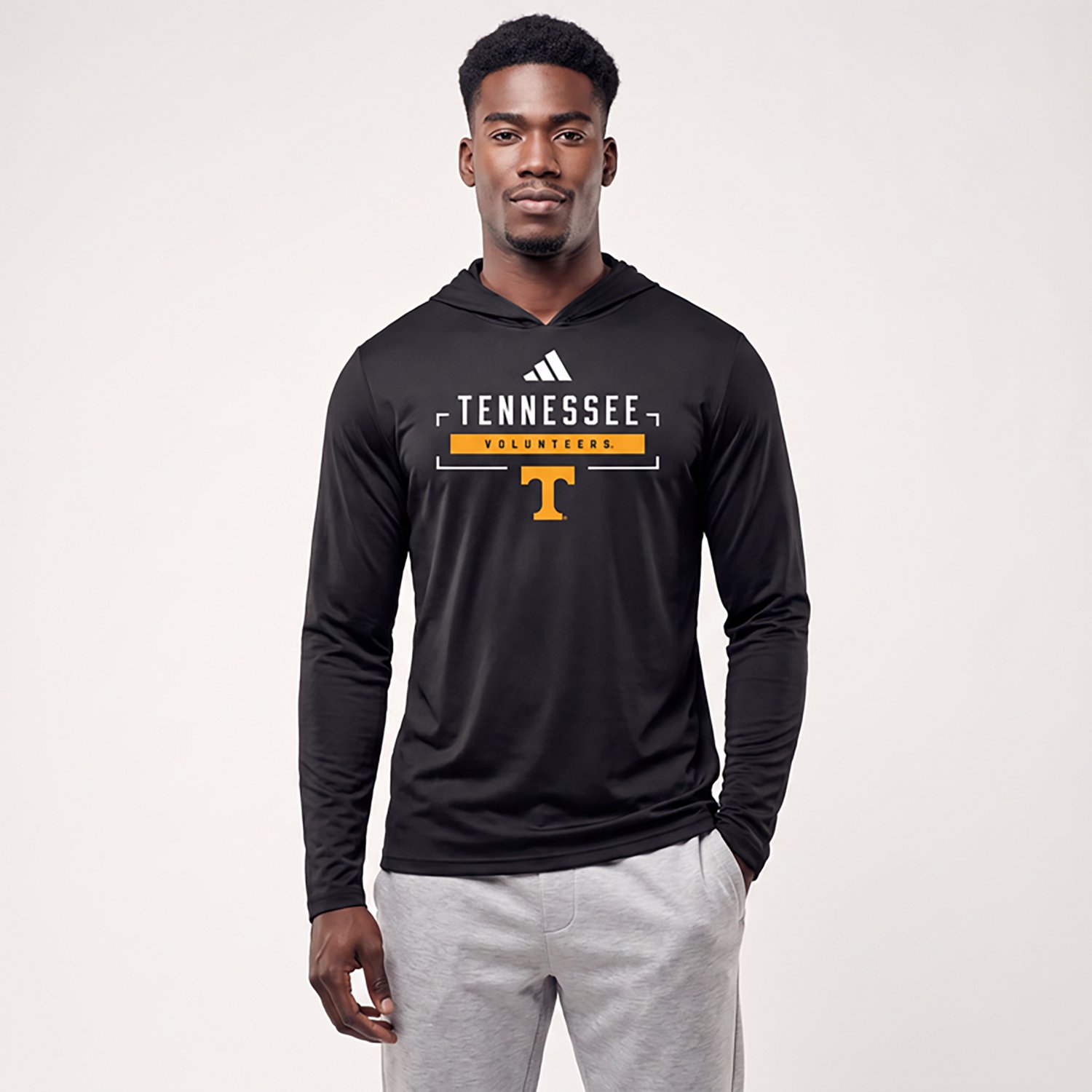adidas Tennessee Volunteers D4T Long Sleeve Hooded T-Shirt