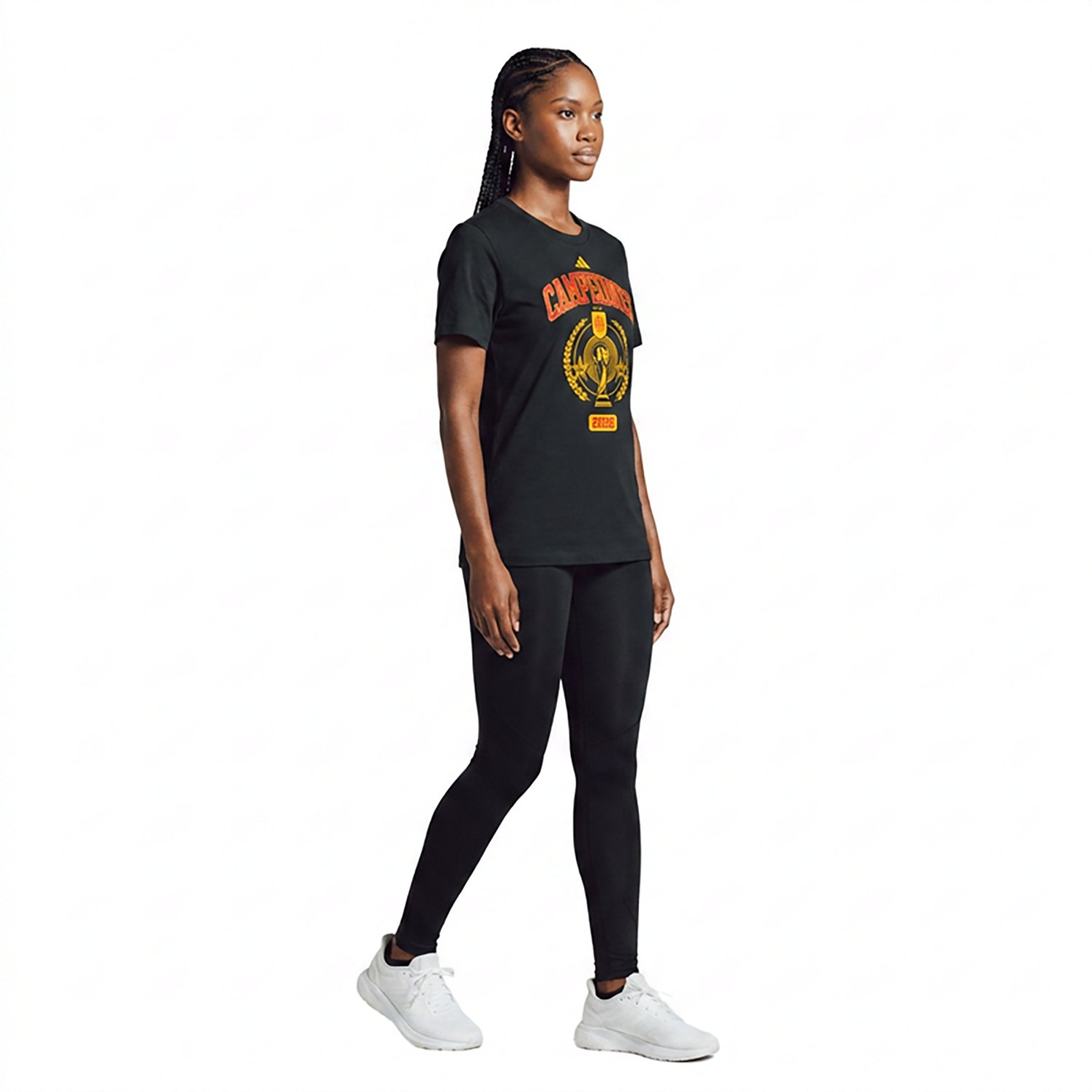 adidas Women's Spain National Team 2026 FIFA World Cup Champions Trophy Short Sleeve T-shirt - view number 3