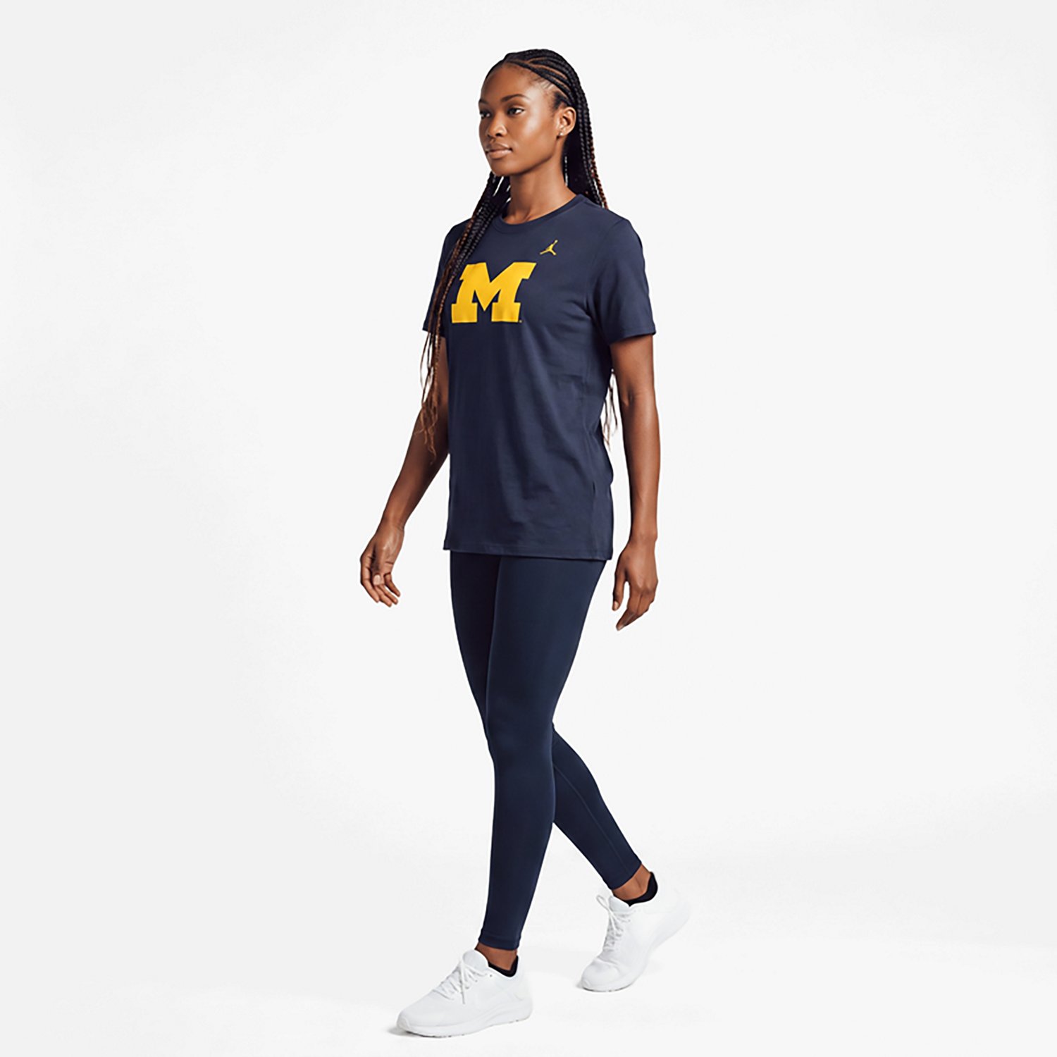 Jordan Brand Michigan Wolverines Primary Logo T-Shirt