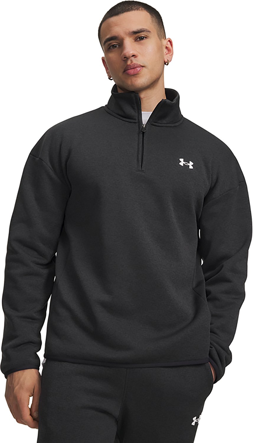 Under Armour Men's Armour Fleece Twist 1/4 Zip | Academy