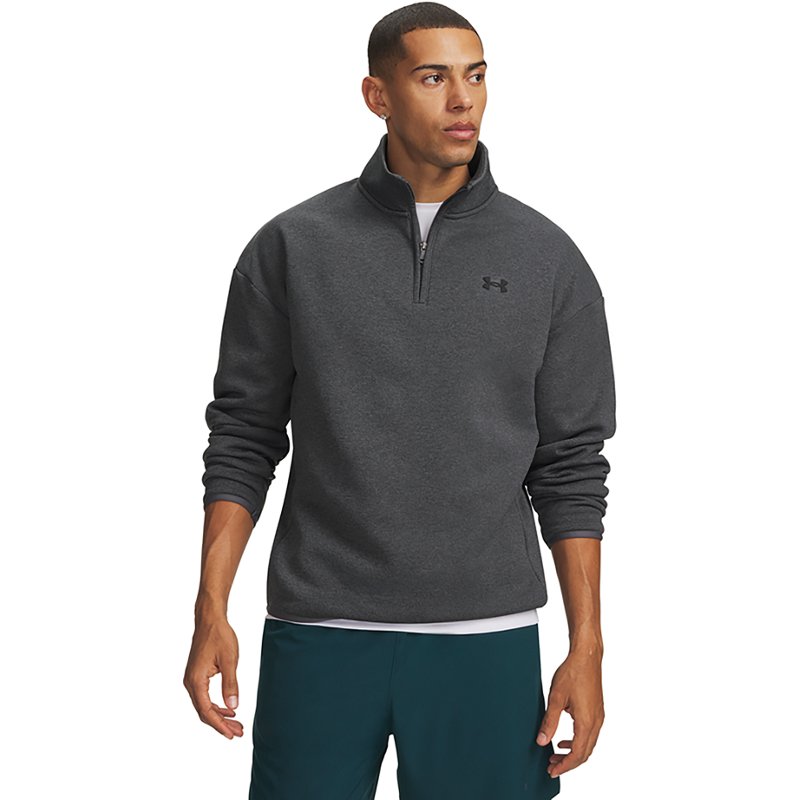 Under Armour Armour Fleece Twist Quarter-Zip Pullover - Castlerock