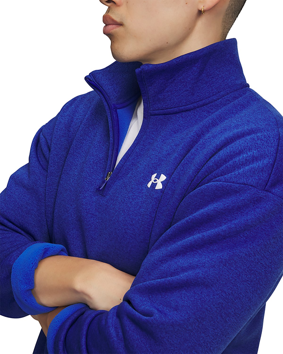 Under Armour Men's Armour Fleece Twist 1/4 Zip - view number 2