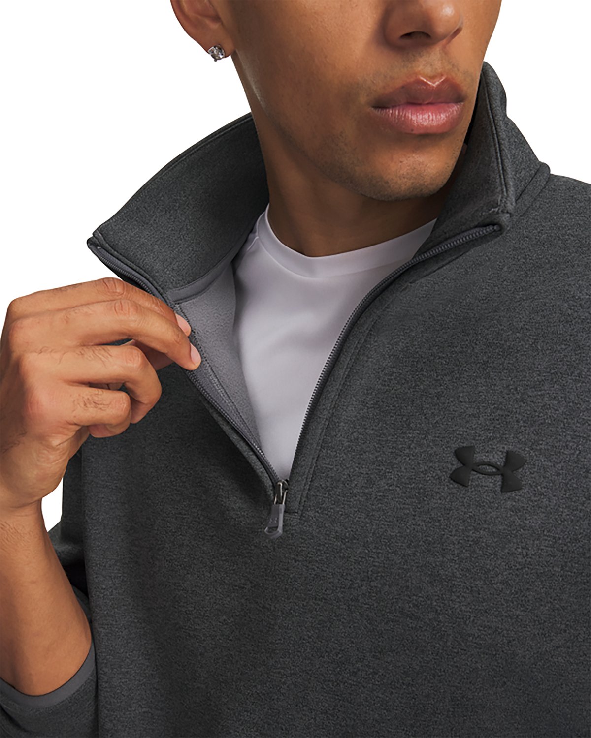 Under Armour Men's Armour Fleece Twist 1/4 Zip - view number 2