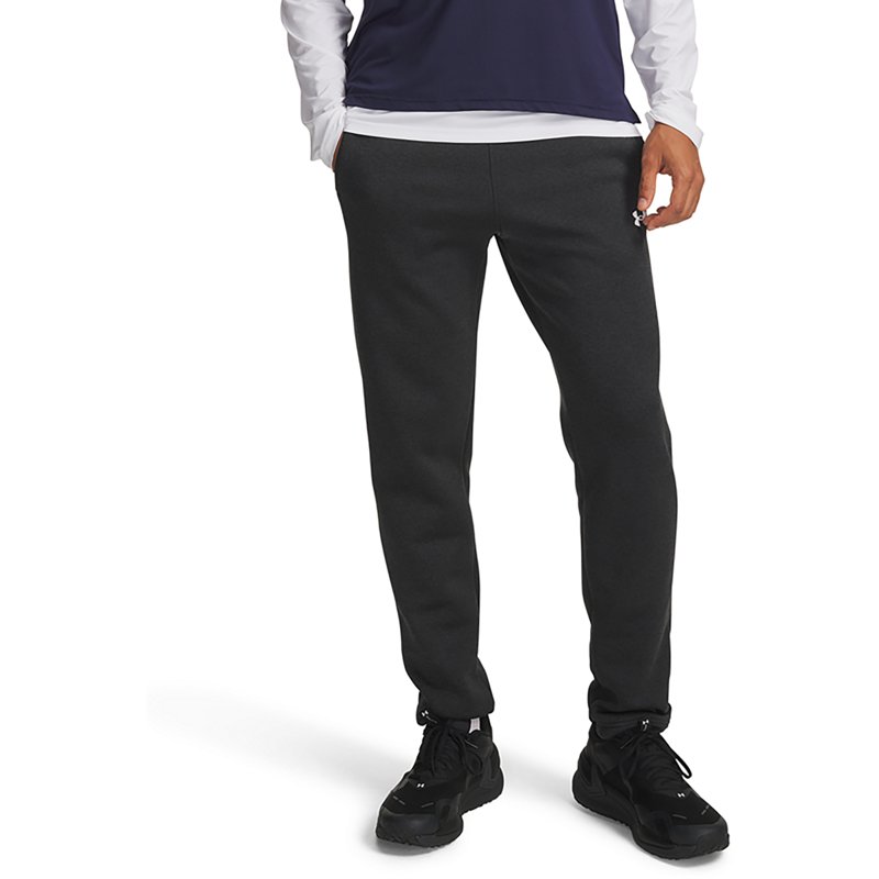Under Armour Men's Fleece Twist Pants - Black/White