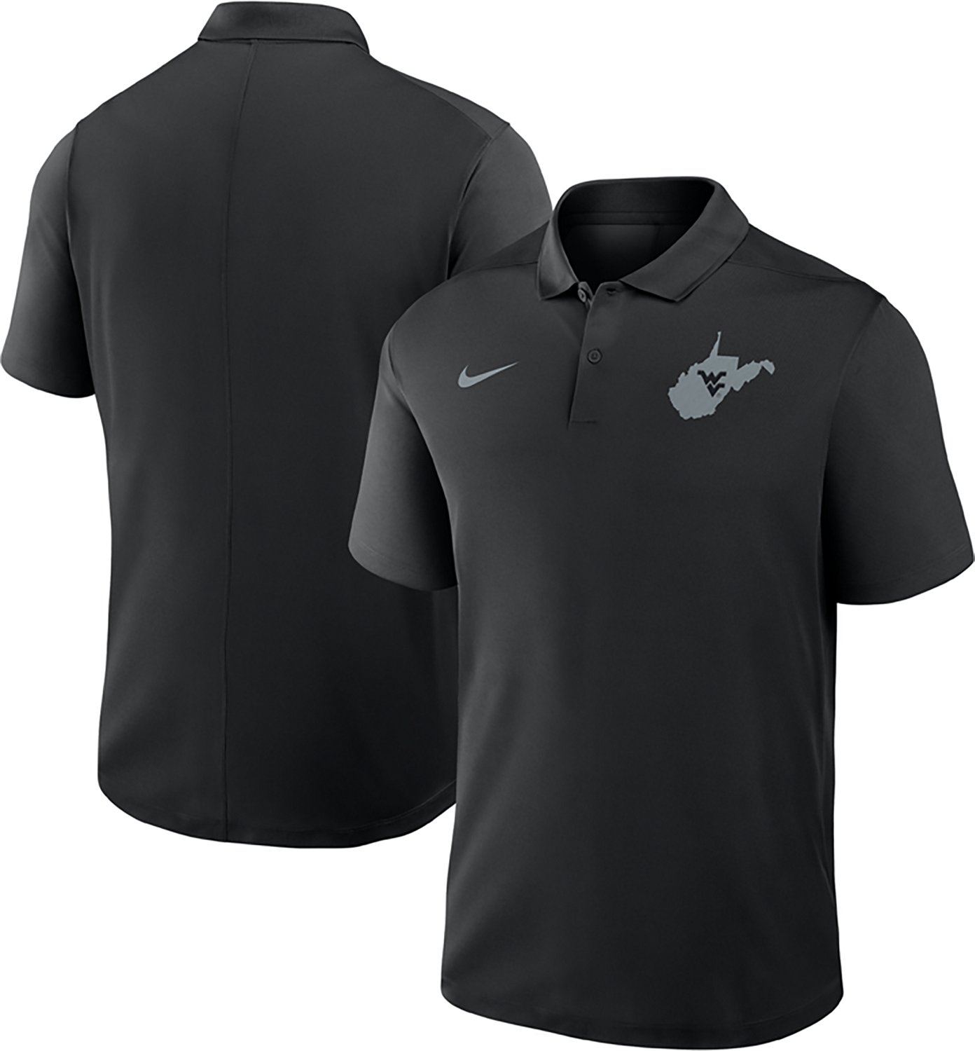 Nike Men's West Virginia University Built-On Bravery Dri-FIT Victory Polo Shirt - view number 3