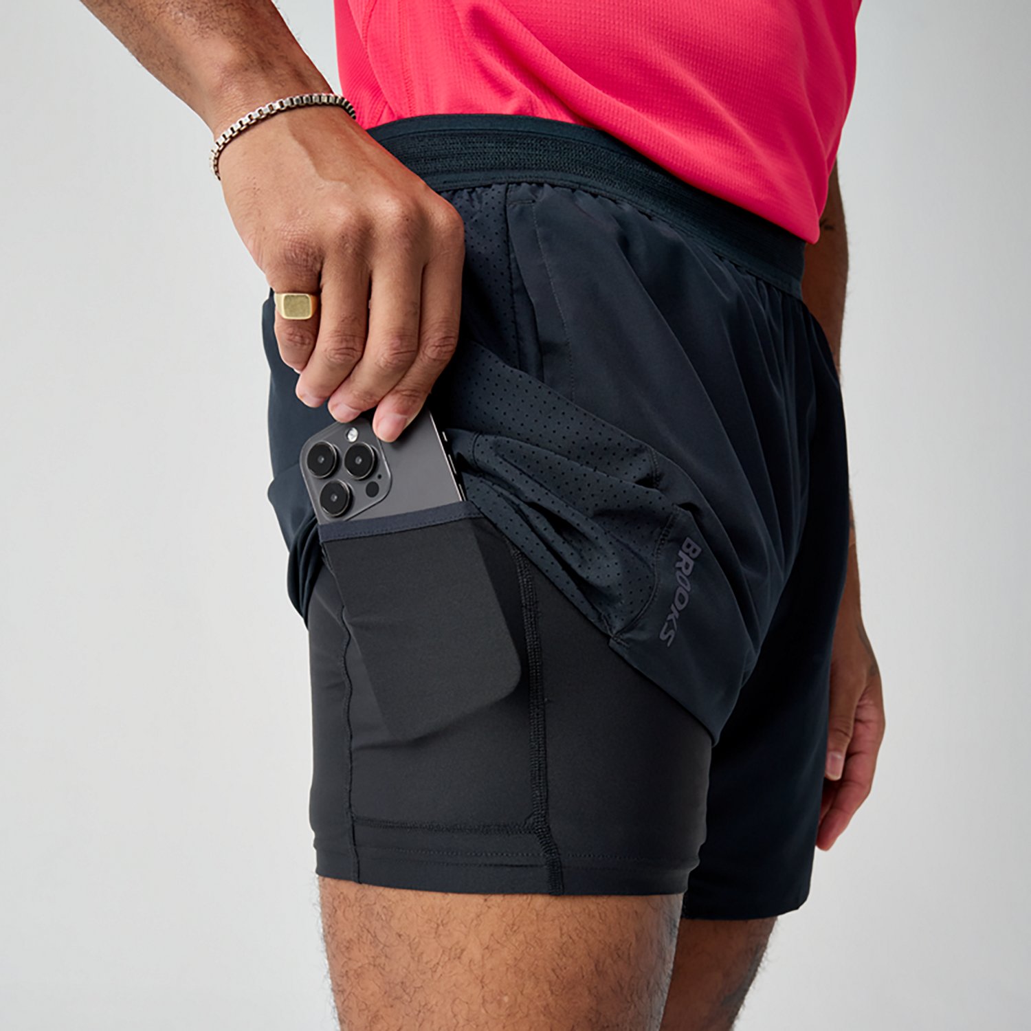 Brooks Men's Dash 6" 2-in-1 Short - view number 4