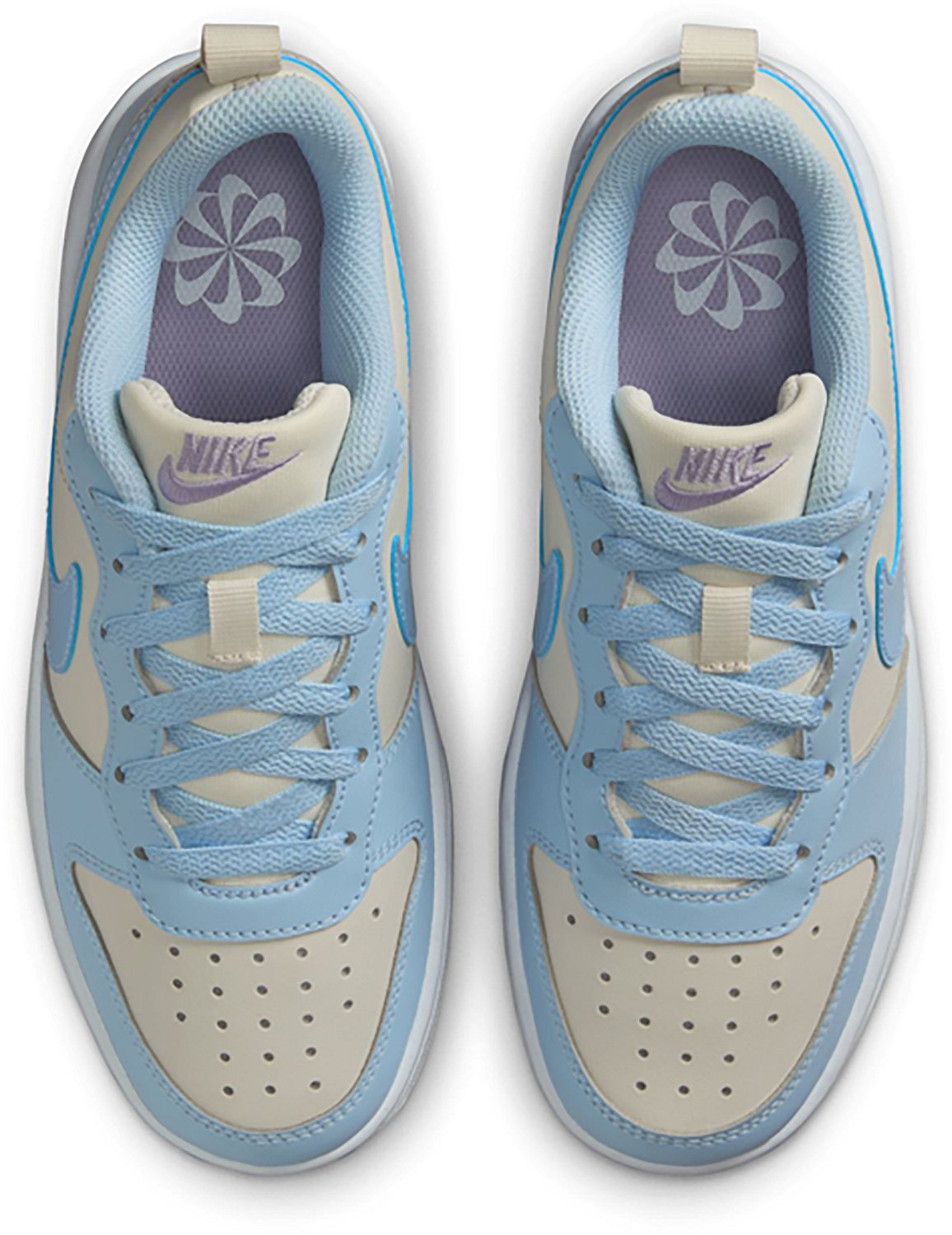 Nike Kids' Court Borough Low Recraft Lifestyle Sneakers - view number 4