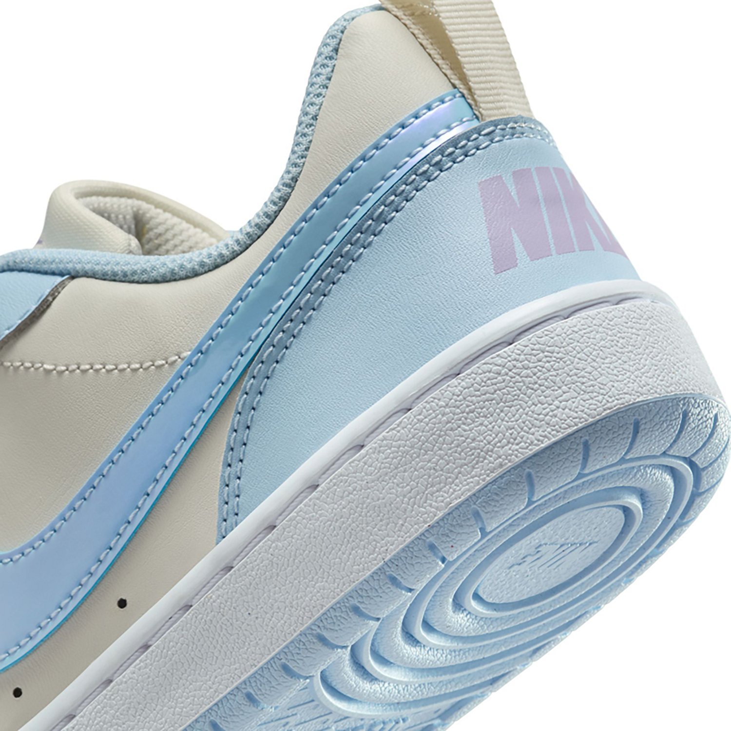 Nike Kids' Court Borough Low Recraft Lifestyle Sneakers - view number 8