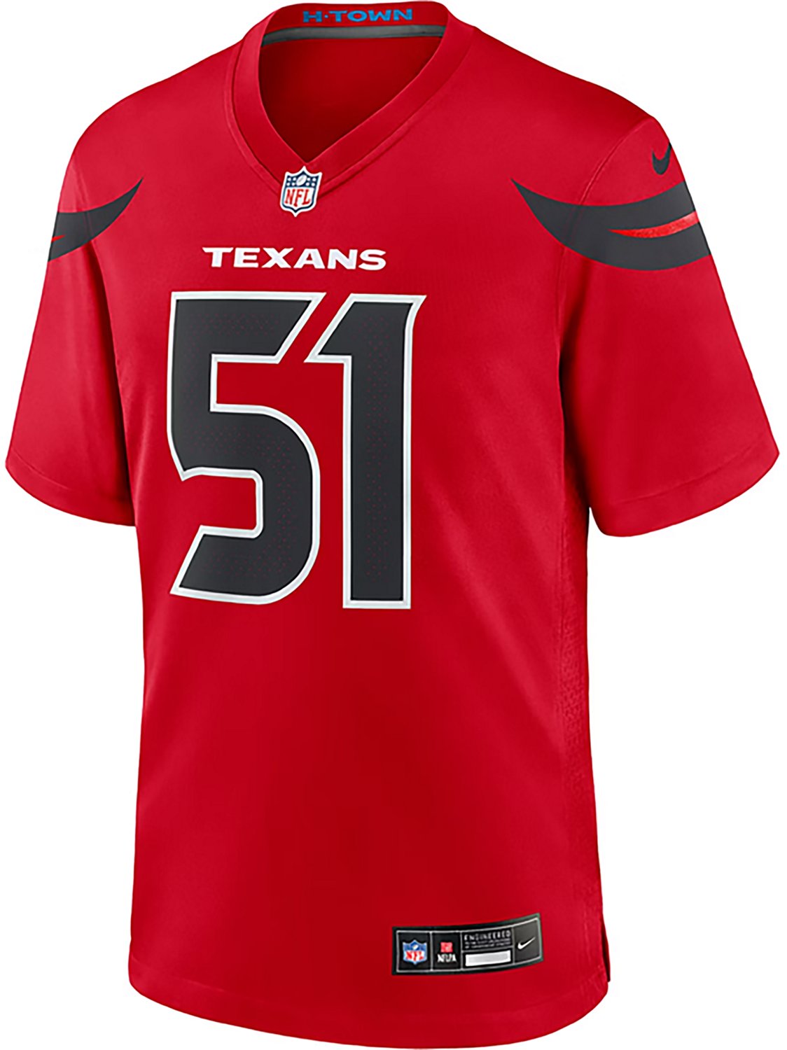 Nike Men's Texans Anderson Jr Alternative Game Jersey - view number 2