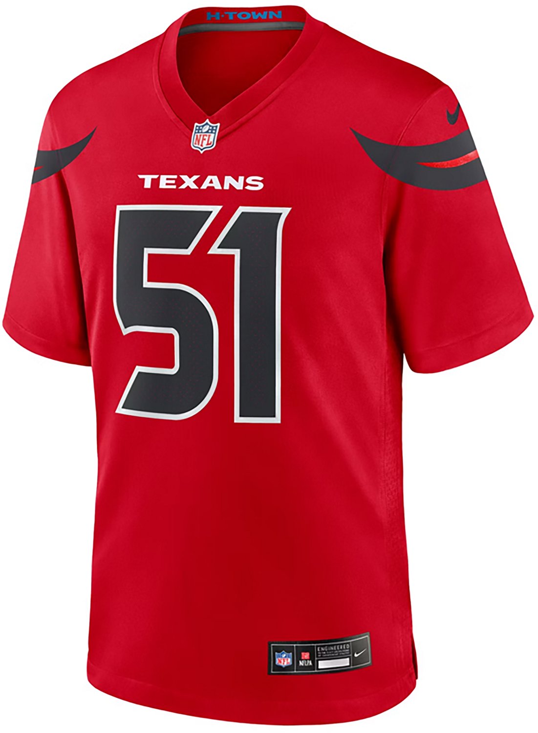 Nike Men's Texans Anderson Jr Alternative Game Jersey - view number 3