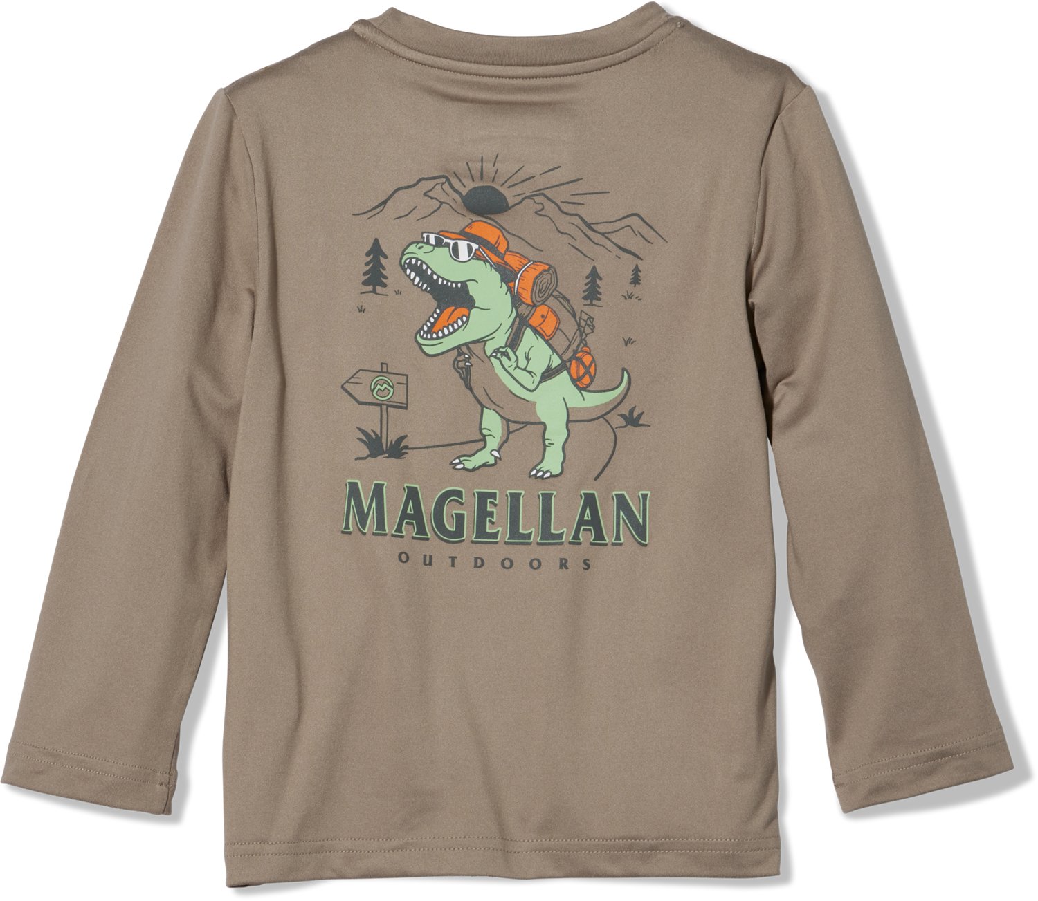 Magellan Outdoors Boys' Pocket Graphic Long Sleeve T-shirt