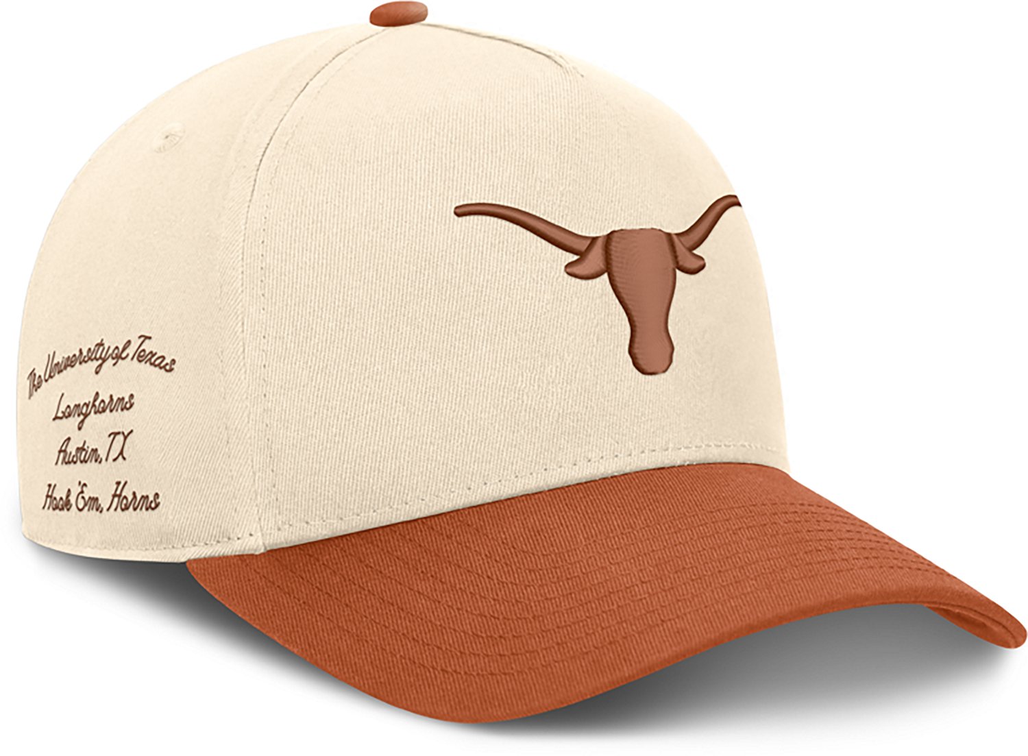Unisex Nike Texas Orange Texas Longhorns Campus Prep Rise Adjustable Hat - view number 2