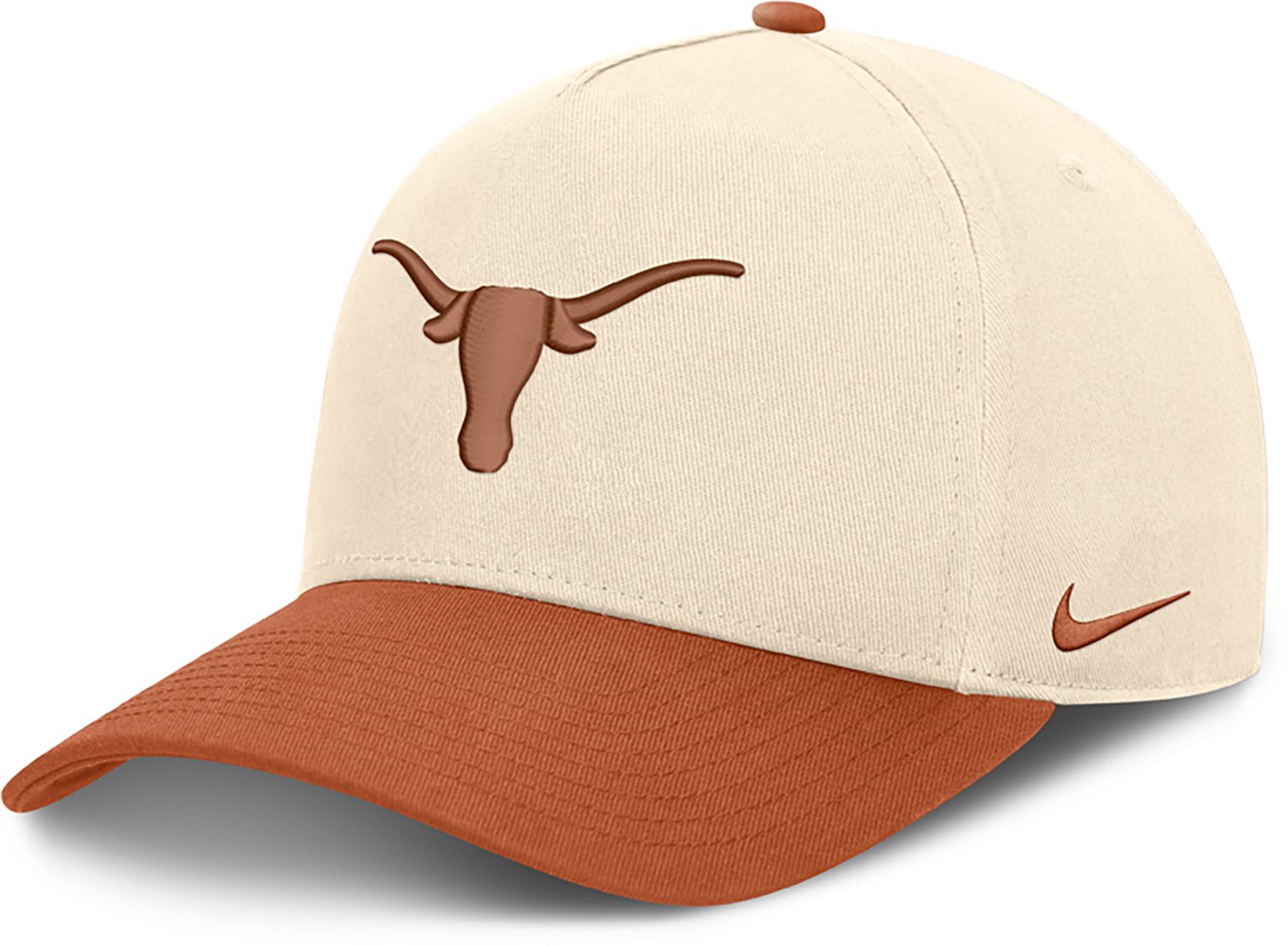 Unisex Nike Texas Orange Texas Longhorns Campus Prep Rise Adjustable Hat - view number 3