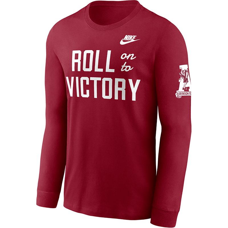 Nike Men's University of Alabama Legacy Mantra Long Sleeve T-shirt