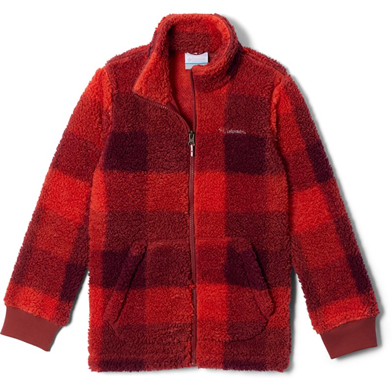 Columbia Sportswear Boysâ Rugged Ridgeâ¢ II Printed Sherpa Full Zip Jacket