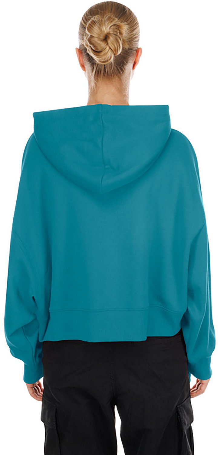 New Era Women's Jacksonville Jaguars Cropped Hoodie - view number 2