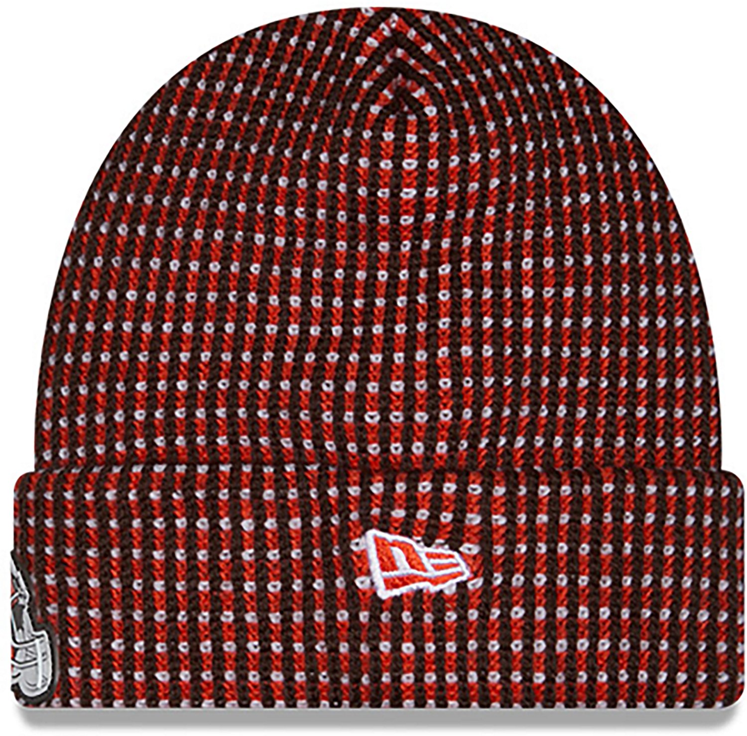 New Era Men's Cleveland Browns Knit 26 NFL SL Knit Cap - view number 2