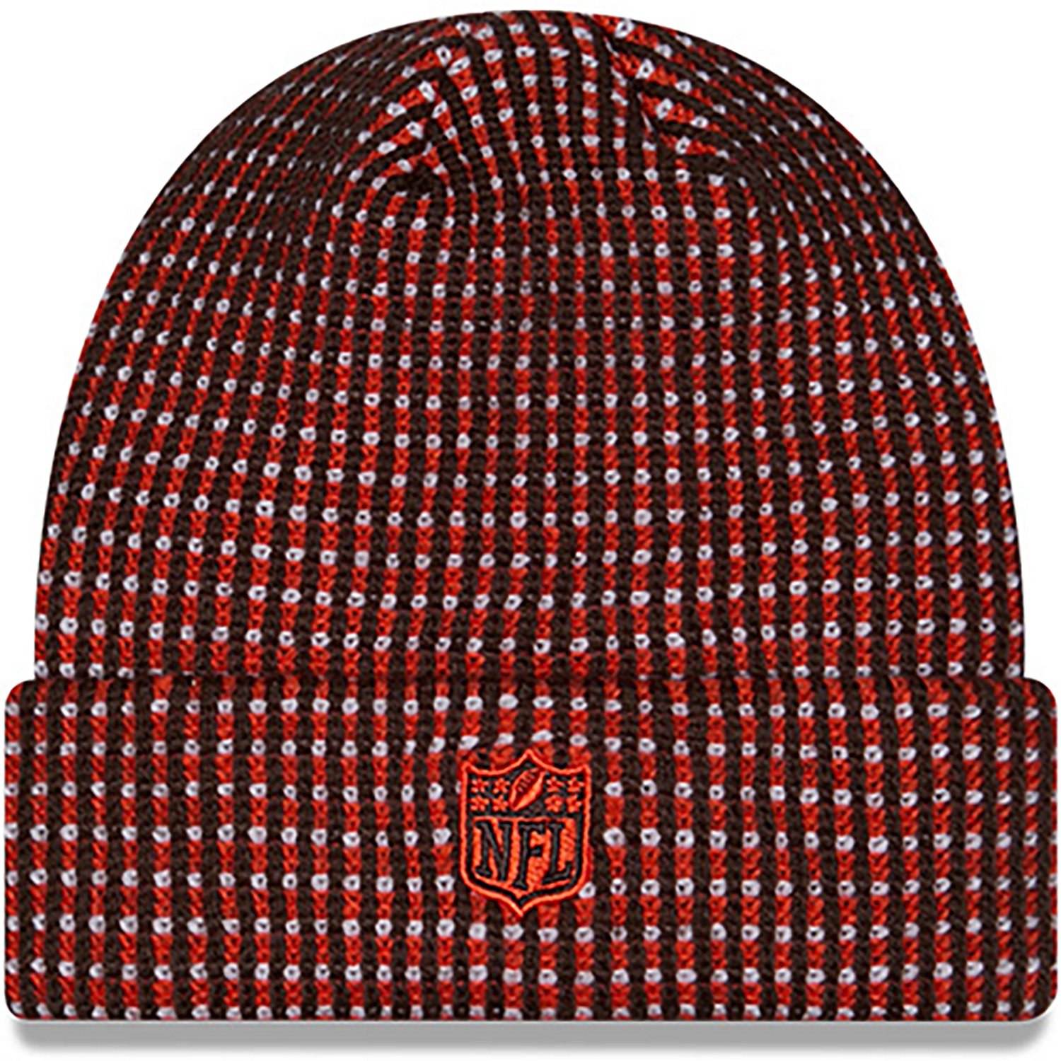 New Era Men's Cleveland Browns Knit 26 NFL SL Knit Cap - view number 3