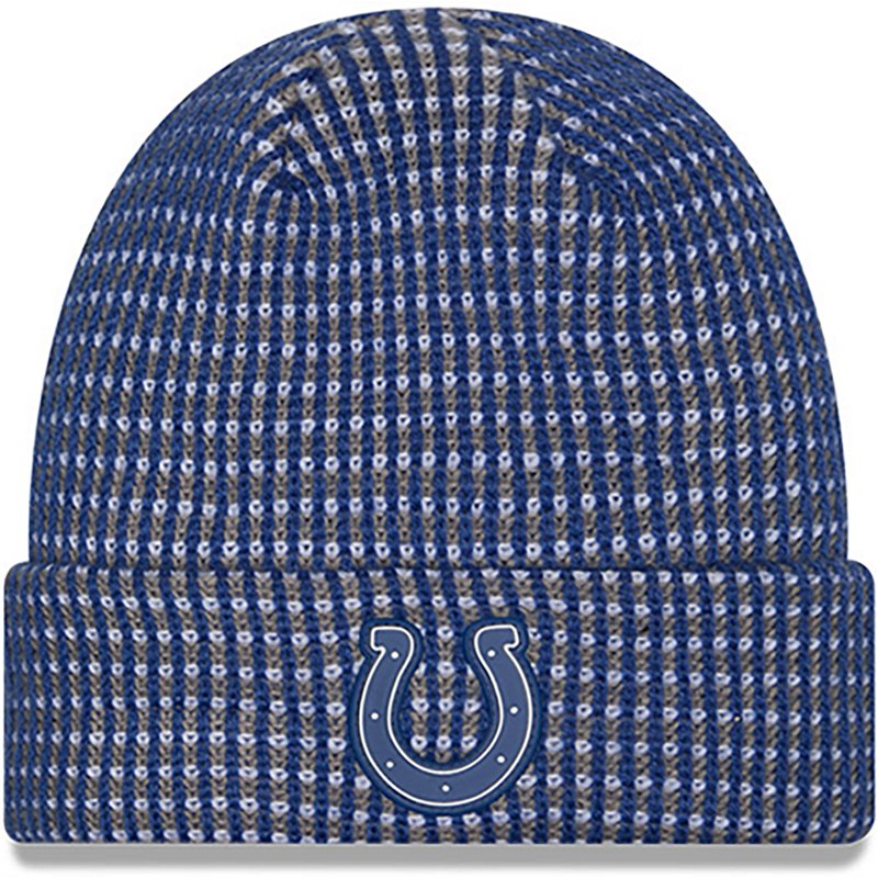 Men's New Era Royal Indianapolis Colts 2026 Sideline Cold Weather  Cuffed Knit Hat