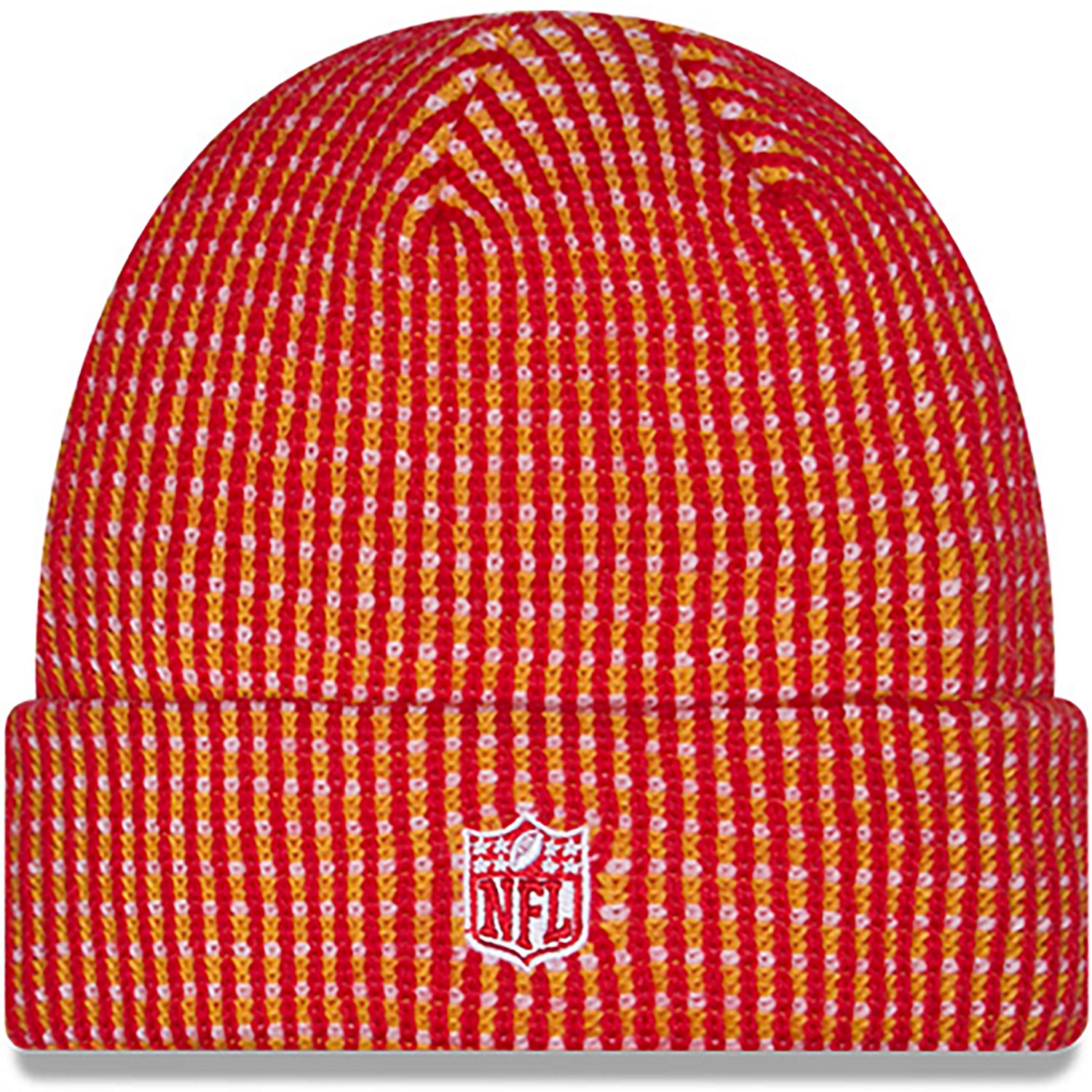 New Era Men's Kansas City Chiefs Knit 26 NFL SL Knit Cap - view number 2