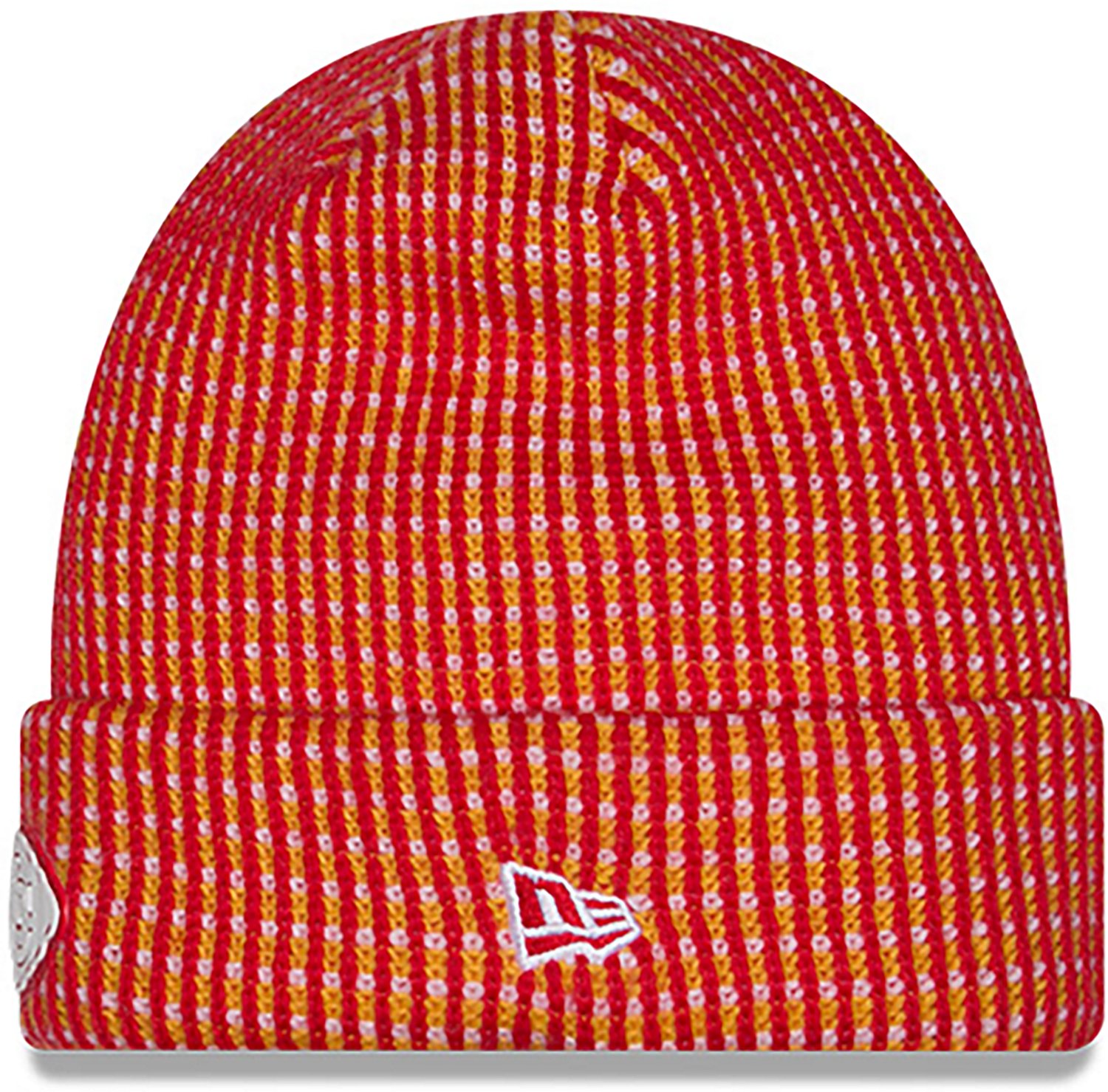 New Era Men's Kansas City Chiefs Knit 26 NFL SL Knit Cap - view number 3