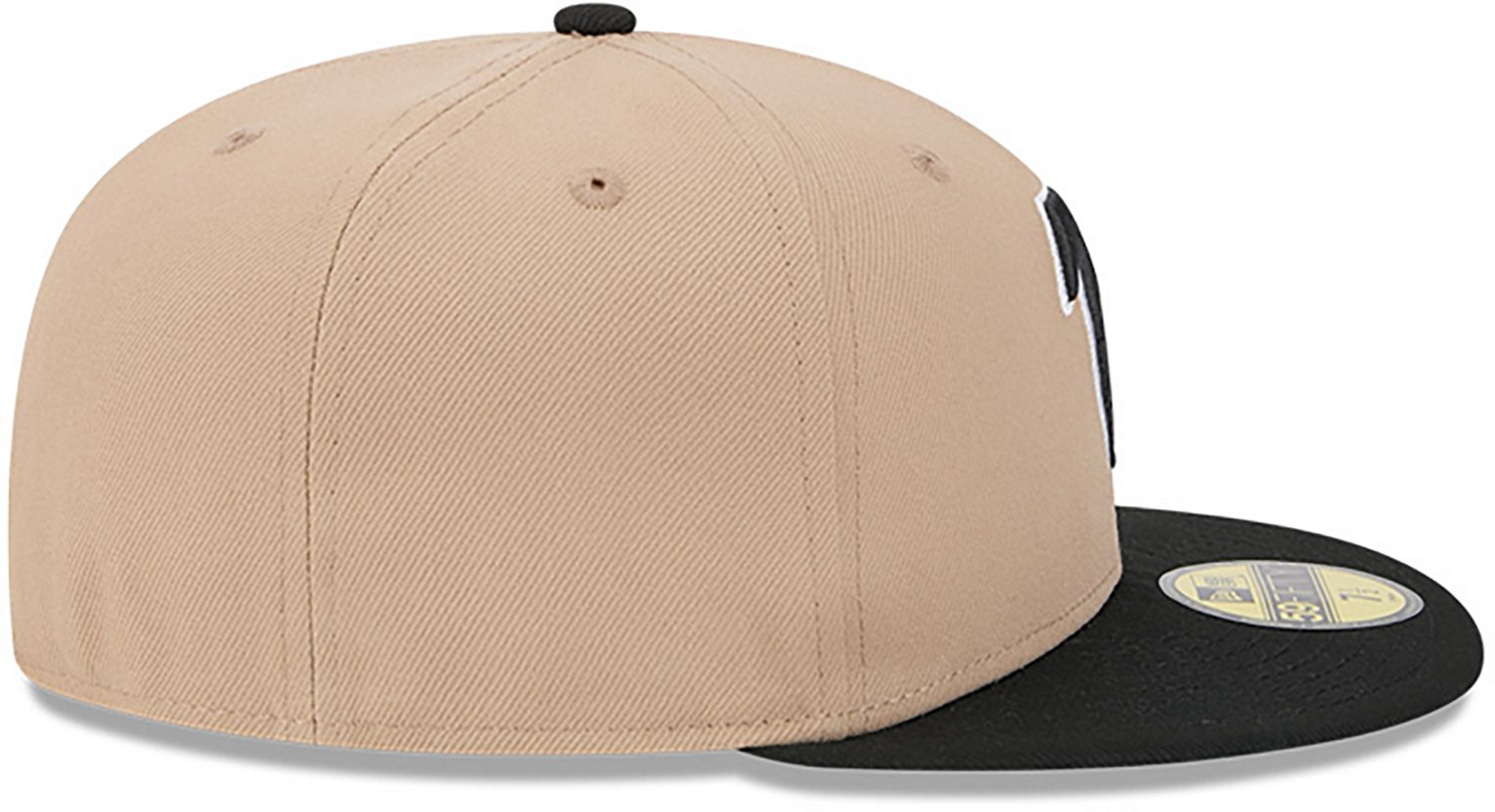 New Era Men's Atlanta Falcons 59FIFTY Evergreen Camel Cap - view number 4
