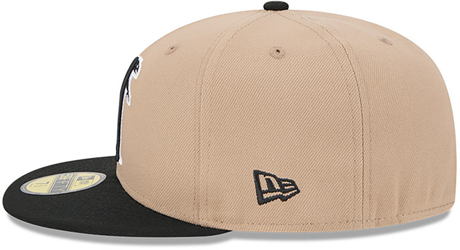 New Era Men's Atlanta Falcons 59FIFTY Evergreen Camel Cap - view number 5