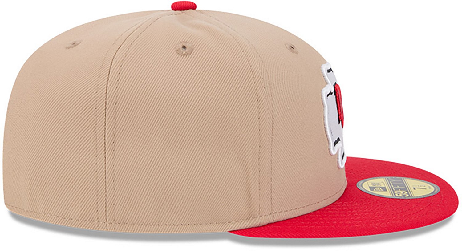 New Era Men's Kansas City Chiefs 59FIFTY Evergreen Camel Cap - view number 4