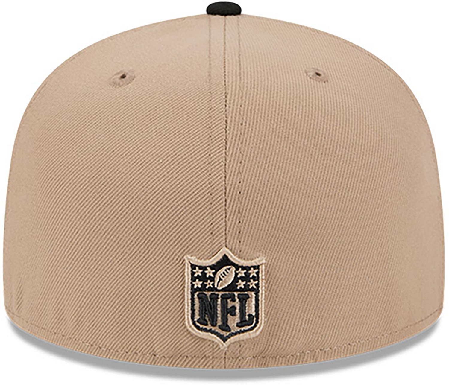 New Era Men's New Orleans Saints 59FIFTY Evergreen Camel Cap - view number 6