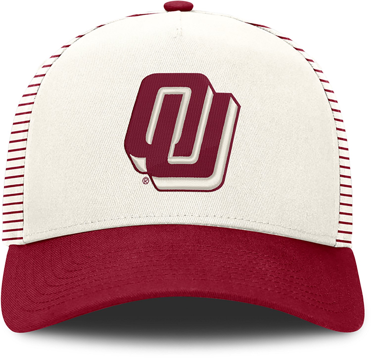 Nike Adult's University of Oklahoma Dri-FIT Rise Structured Cap - view number 2