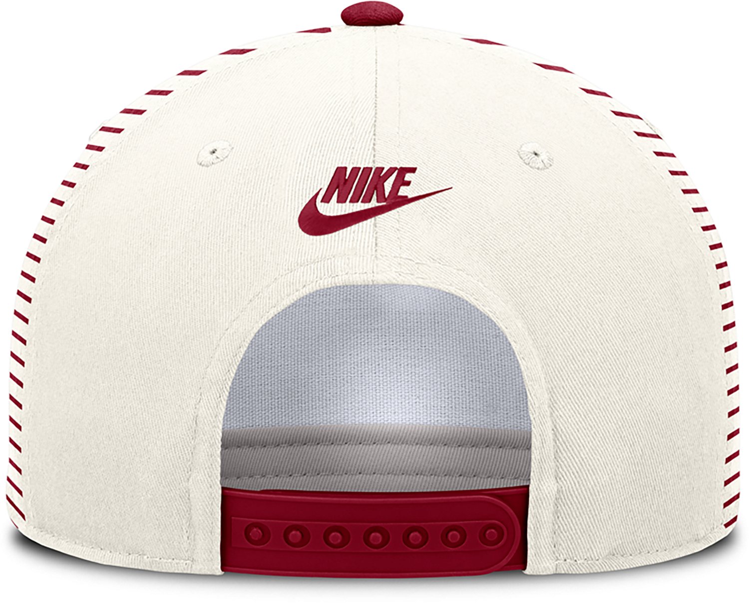 Nike Adult's University of Oklahoma Dri-FIT Rise Structured Cap - view number 4