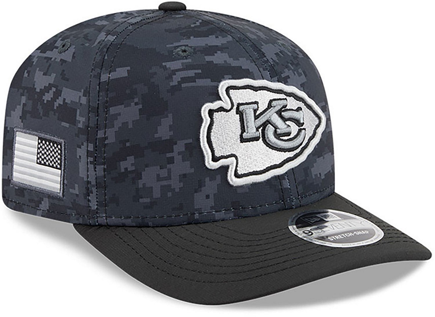 New Era Kansas City Chiefs 26 Salute to Service 9SEVENTY Cap - view number 2