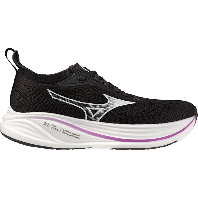 Mizuno Womens Neo Zen 2 - Running Shoes - Black Sand / White Size 8.0