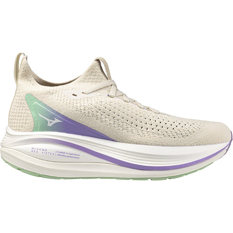 Mizuno Womens Neo Vista 2 - Running Shoes - White / Pristine Size 7.0