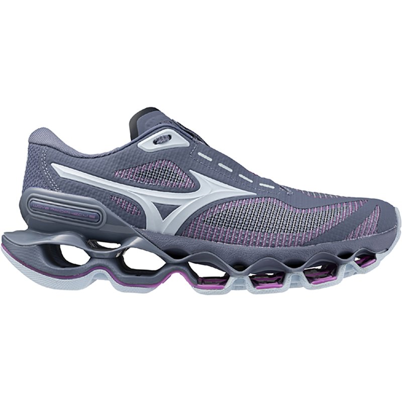 Mizuno Womens Wave Prophecy 15 - Running Shoes - Wild Wind / Ice Water Size 6.5