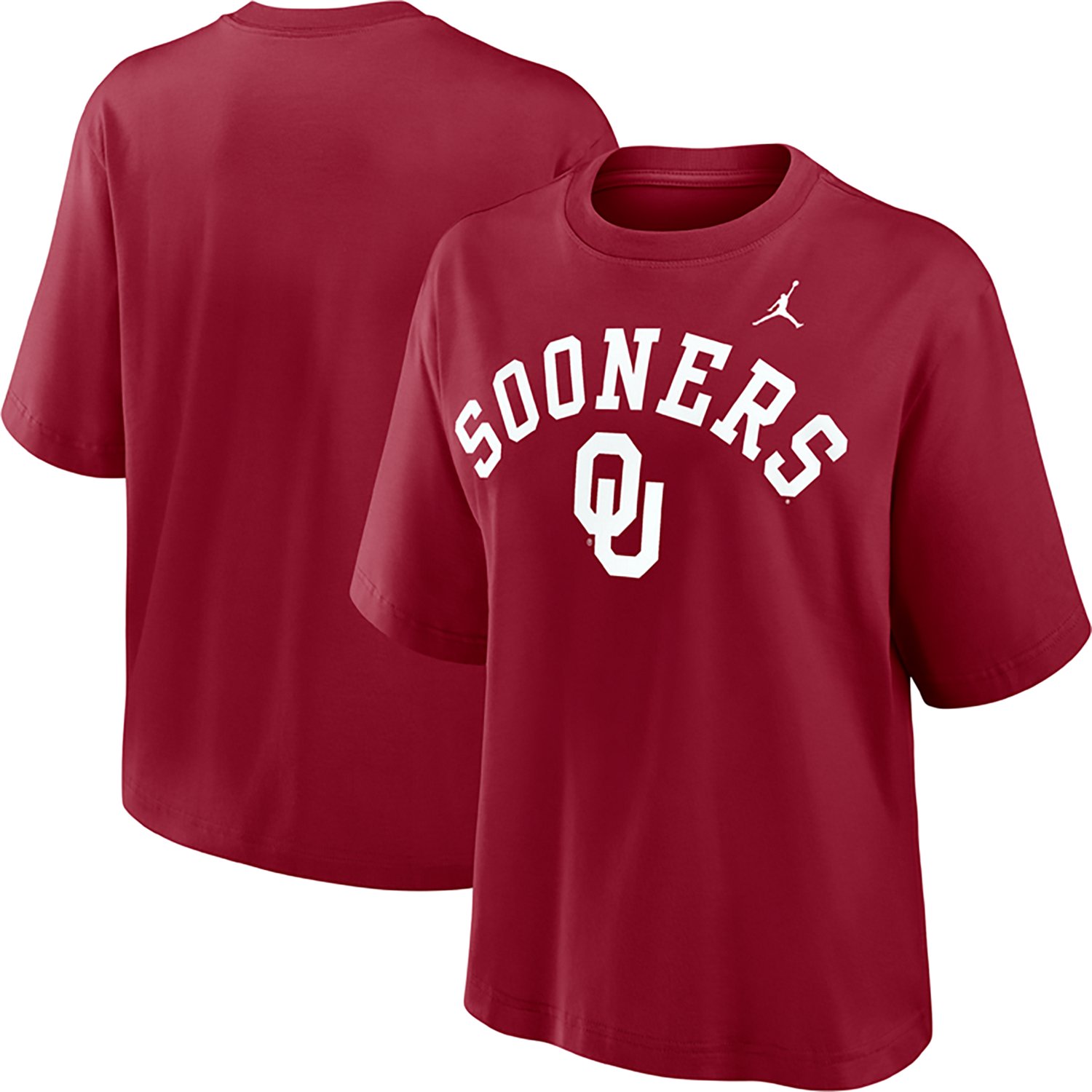 Nike Women's University of Oklahoma Legacy Arch Script Boxy Graphic T-shirt - view number 3