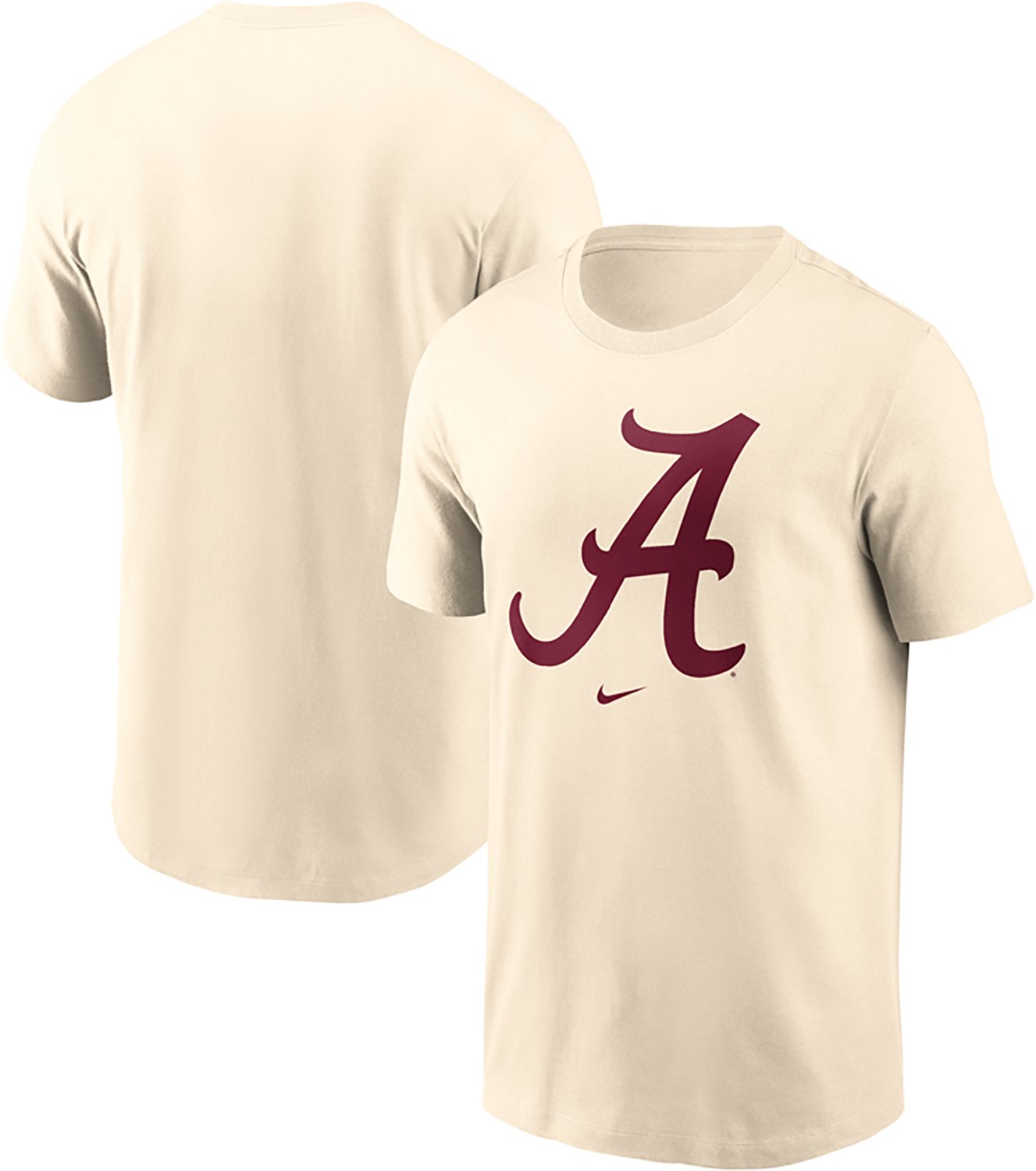 Nike Men's University of Alabama Primary Logo Club Graphic T-shirt - view number 3