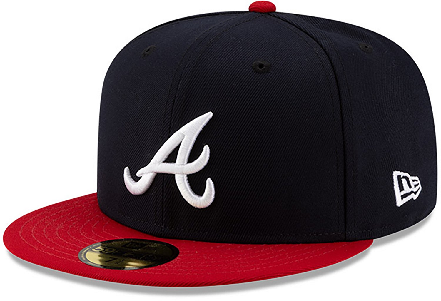 New Era Adults' Braves 2026 Postseason Side Patch 5950 Cap - view number 2