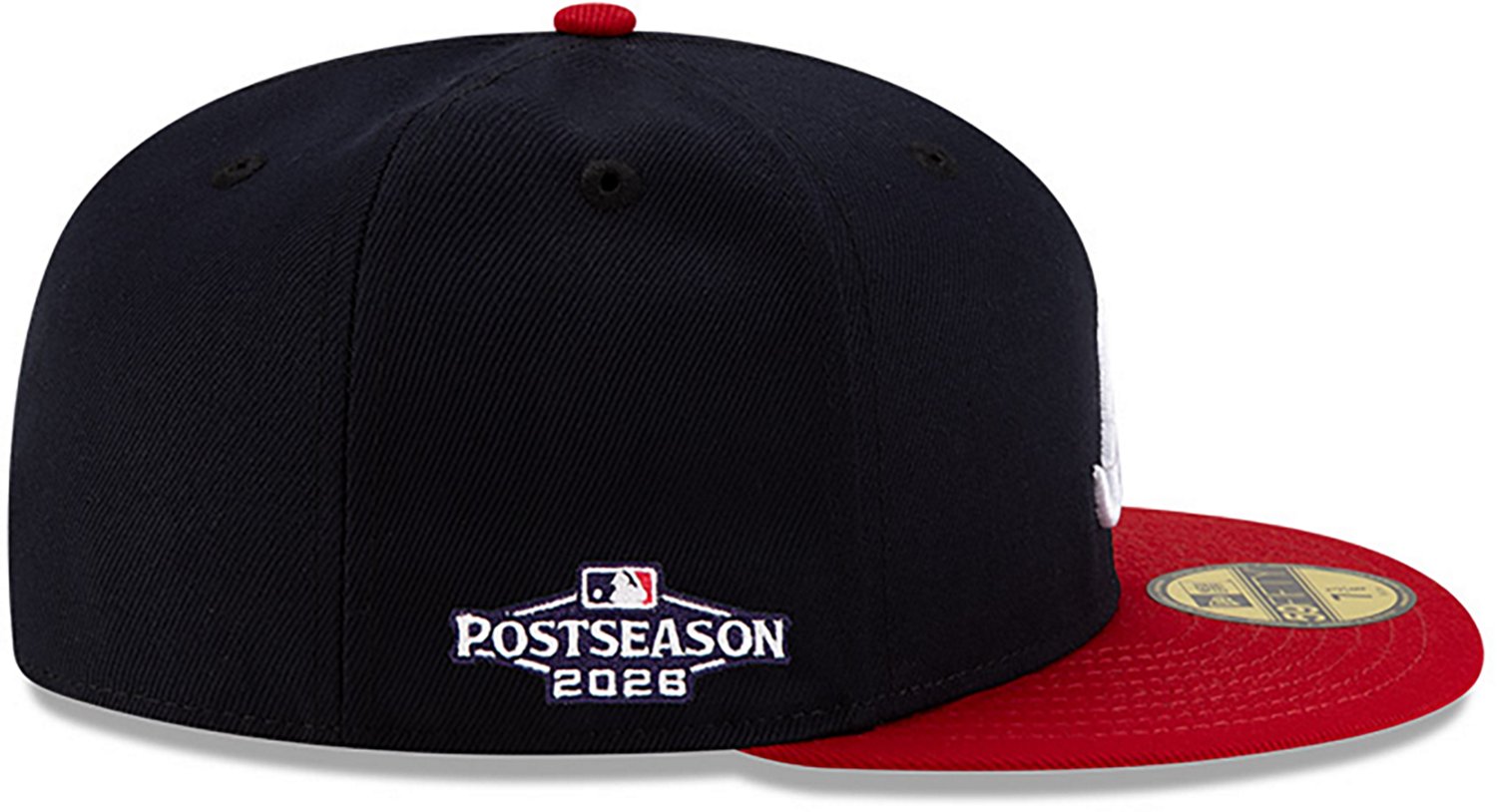 New Era Adults' Braves 2026 Postseason Side Patch 5950 Cap - view number 5
