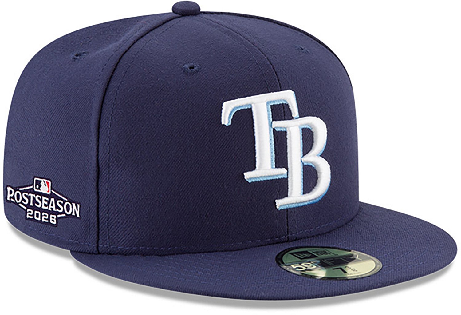 New Era Tampa Bay Rays 2026 Postseason Side Patch 59FIFTY Cap - view number 3