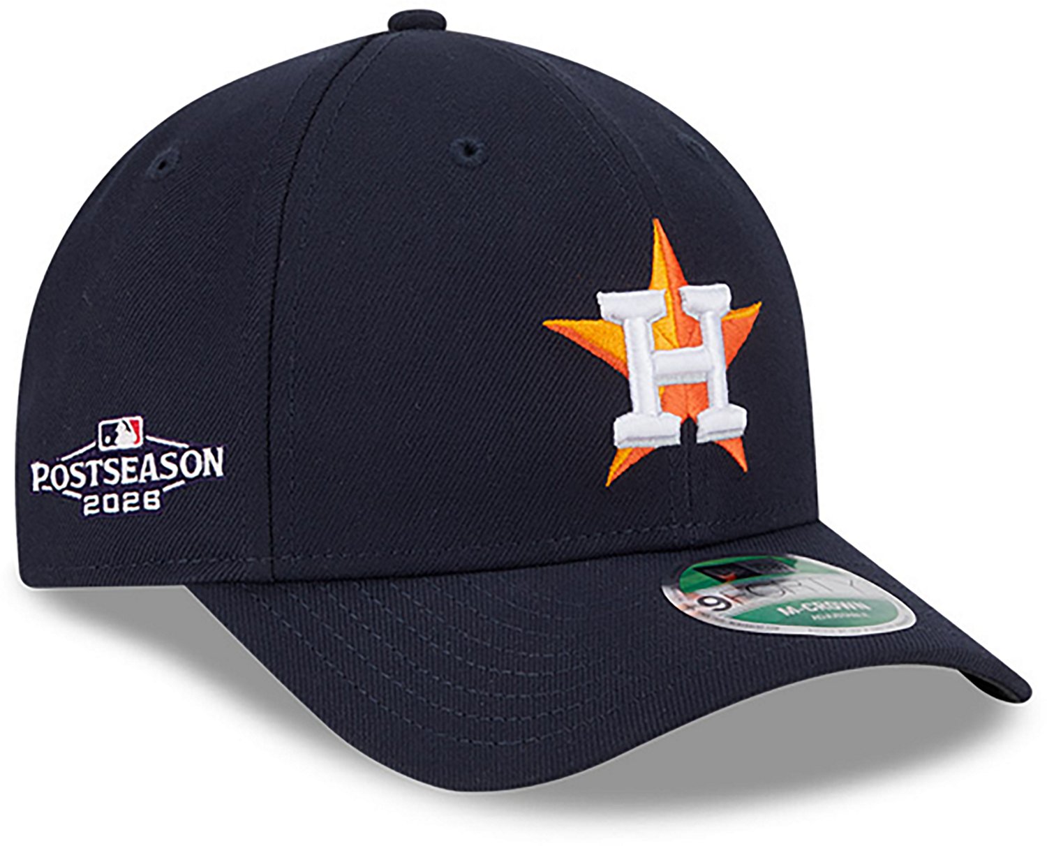 New Era Houston Astros 2026 Postseason Side Patch 9FORTY Cap - view number 3